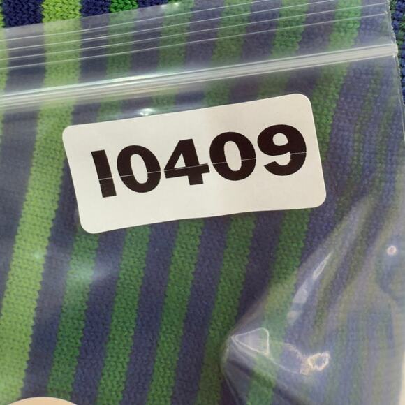 Nike Golf Scarf Striped Navy Green Neck Warmer Y2K Outdoor Winter Sports - Picture 8 of 8